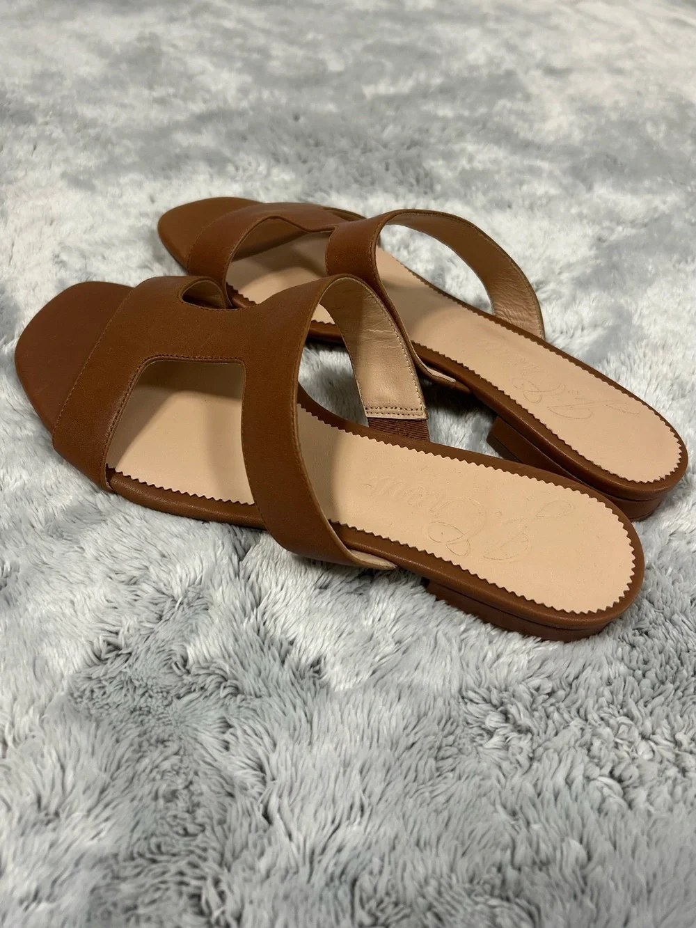 J. Crew | Hazel Cutout Sandals in Leather